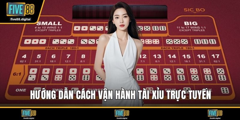 Hướng dẫn cách vận hành tài xỉu trực tuyến